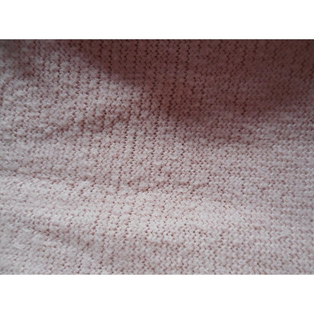 Pink Fringe Infinity Scarf 9.5 x 35 inches - Picture 3 of 3